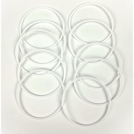 Bedford Precision Parts Bedford Precision Teflon O-Rings 10-pack - Replacement for Graco 244-890 55-2641